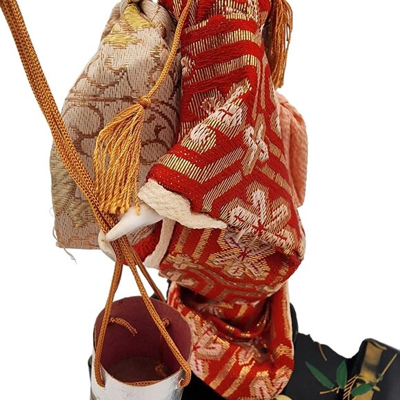 Vintage Japanese Geisha Doll with Working Music Trinket Box Plays La Vie En Rose - Picture 14 of 16